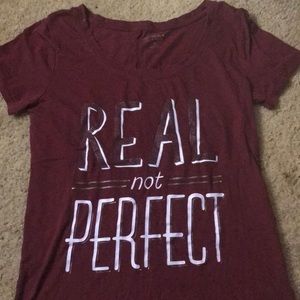 “Real Not Perfect” Top
